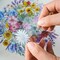 100 Pcs Natural Flower Stickers - Waterproof PVC Botanical Decals - Assorted Rose, Daisy, Lavender, and Sunflower Stickers for Scrapbooking, Journals, and Water Bottles